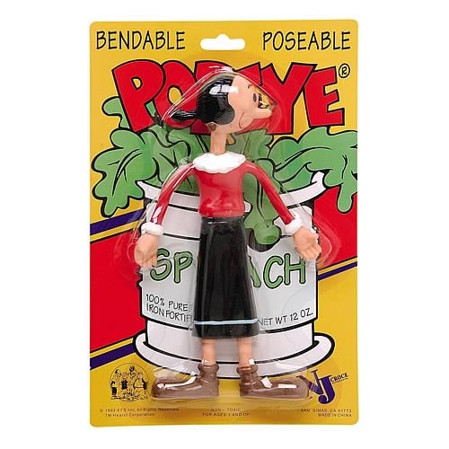 Popeye Olive Oyl Bendable Figure